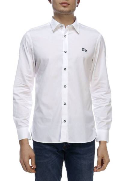 Chemise blanche manches longues pour homme
