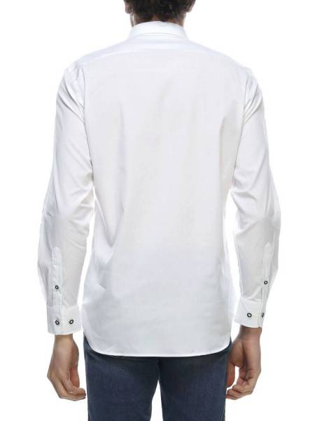 Chemise blanche manches longues pour homme